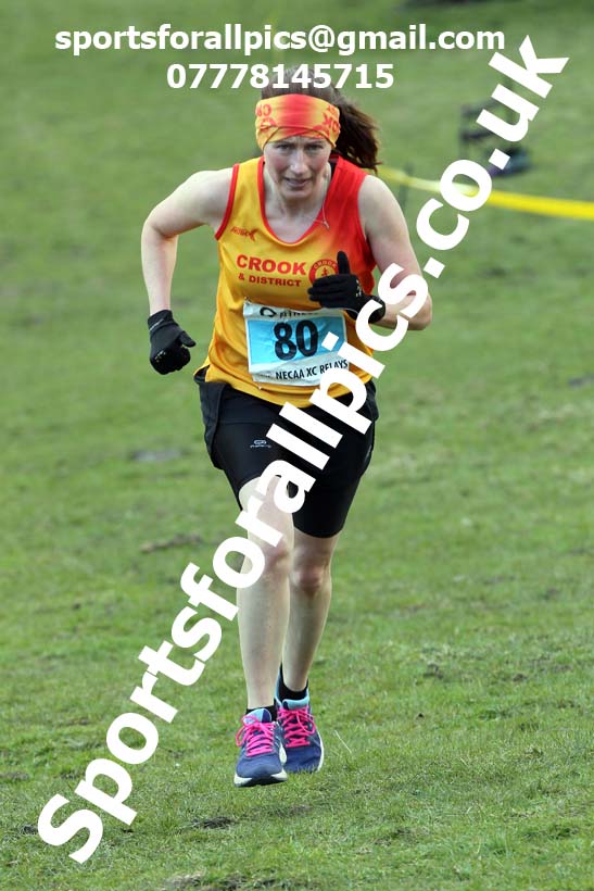 Masters men 2021 NECAA Cross Country Relays, Thornley Farm, Peterlee, Saturday, April 10th. Photo: David T. Hewitson/Sports for All Pics